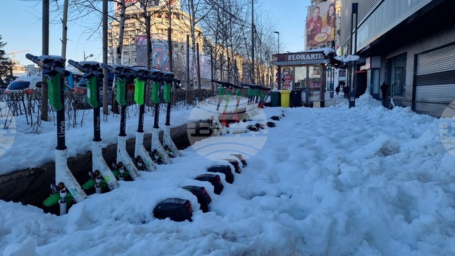 Румъния - Букурещ - зимна обстановка