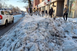 Румъния - Букурещ - зимна обстановка