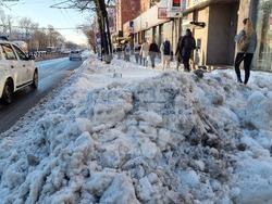 Румъния - Букурещ - зимна обстановка