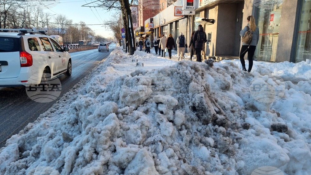Румъния - Букурещ - зимна обстановка