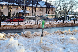 Румъния - Букурещ - зимна обстановка