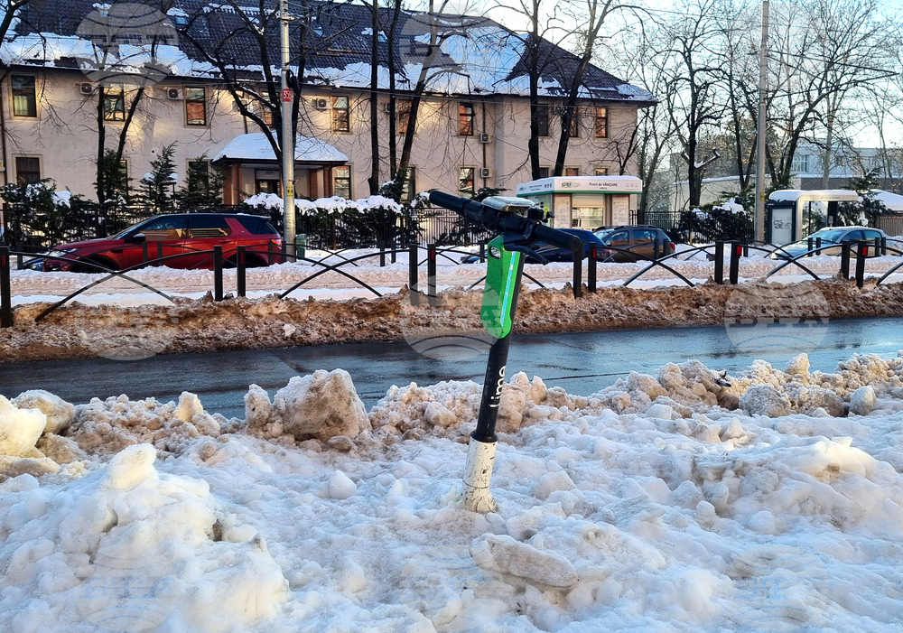 Румъния - Букурещ - зимна обстановка