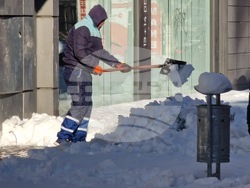 Румъния - Букурещ - зимна обстановка