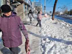 Румъния - Букурещ - зимна обстановка