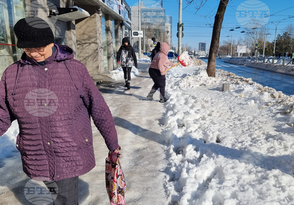 Румъния - Букурещ - зимна обстановка