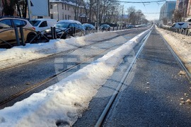 Румъния - Букурещ - зимна обстановка