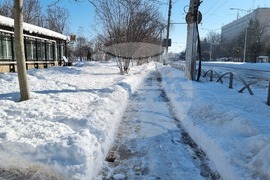 Румъния - Букурещ - зимна обстановка