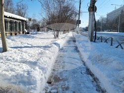 Румъния - Букурещ - зимна обстановка