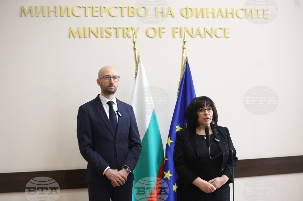 Министерство на финансите - служебен министър - приемане на поста