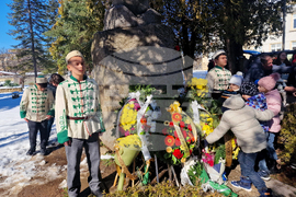 Разград - Васил Левски - годишнина - отбелязване