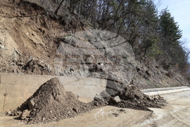 Село Кремен - свлачище - отстраняване