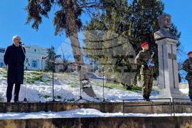 Шумен - 153 години от гибелта на Васил Левски - възпоменателна церемония