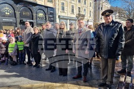 Шумен - 153 години от гибелта на Васил Левски - възпоменателна церемония