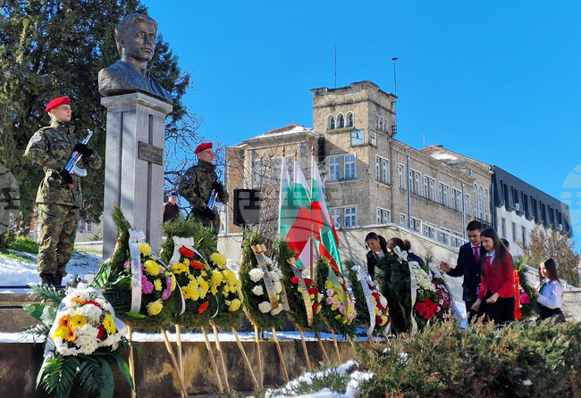 Шумен - 153 години от гибелта на Васил Левски - възпоменателна церемония