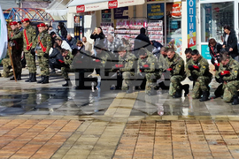 Шумен - 153 години от гибелта на Васил Левски - възпоменателна церемония