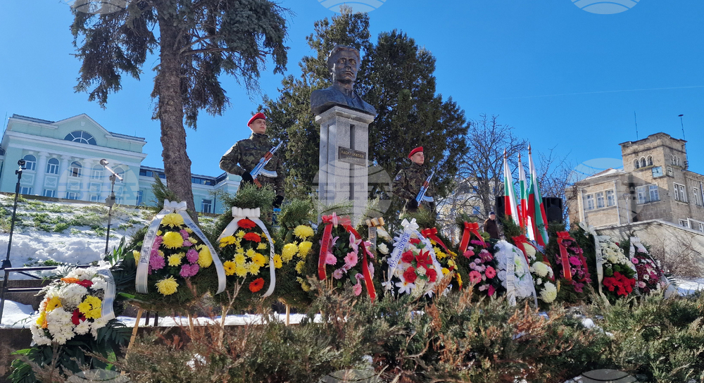 Шумен - 153 години от гибелта на Васил Левски - възпоменателна церемония