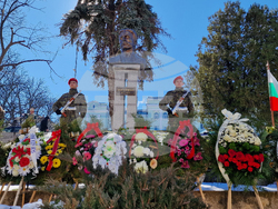 Шумен - 153 години от гибелта на Васил Левски - възпоменателна церемония