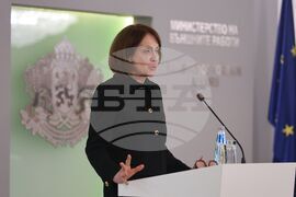 Министерство на външните работи - служебен министър - приемане на поста - Надежда Нейнски