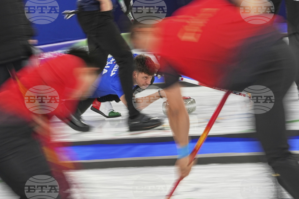 APTOPIX Milan Cortina Olympics Curling