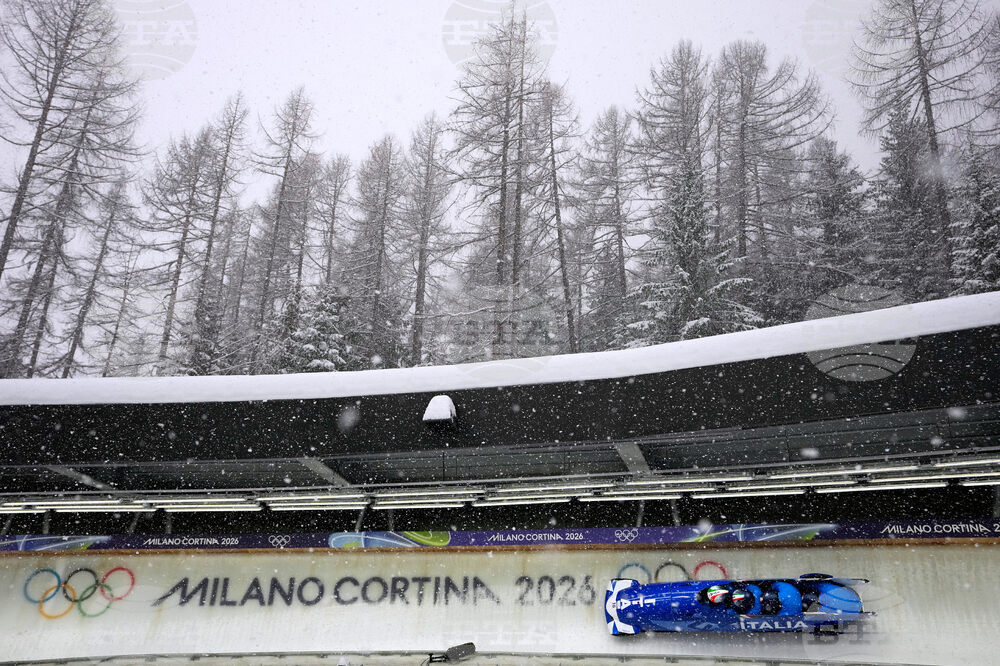 Milan Cortina Olympics Bobsled