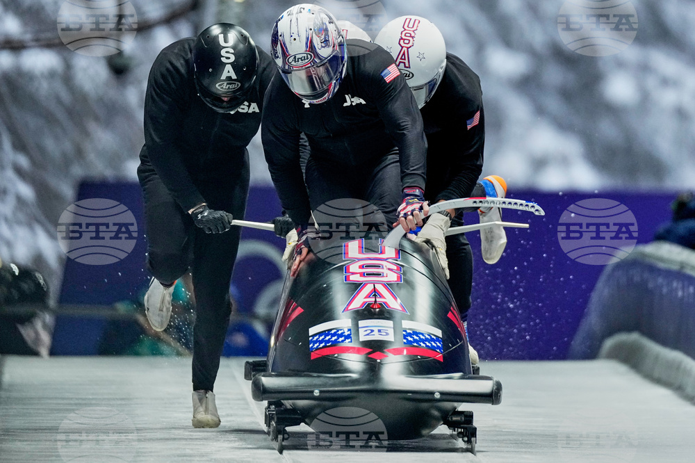 Milan Cortina Olympics Bobsled