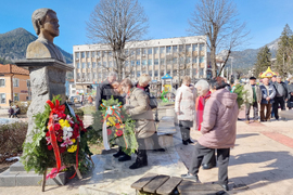 Смолян - 153 години от гибелта на Васил Левски - отбелязване