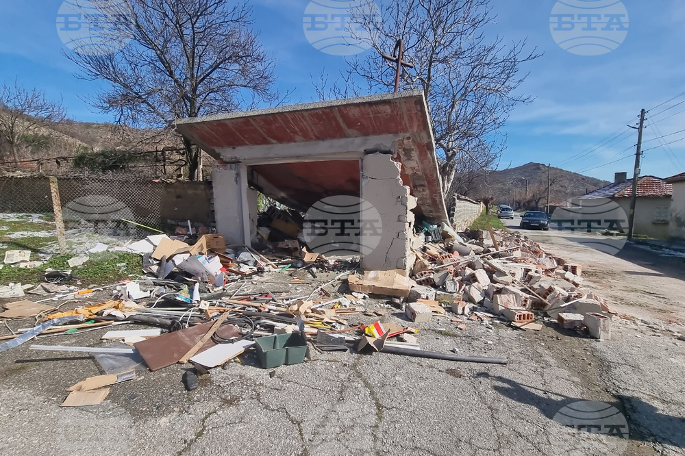 Село Глушник - газова бутилка - взрив - щети