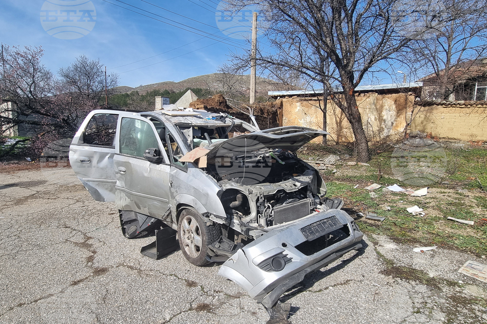 Село Глушник - газова бутилка - взрив - щети