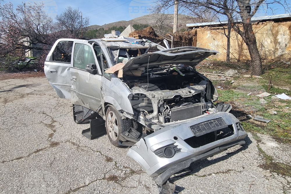 Село Глушник - газова бутилка - взрив - щети