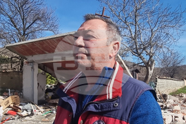 Село Глушник - газова бутилка - взрив - щети - Димитър Петков