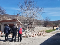 Село Глушник - газова бутилка - взрив - щети