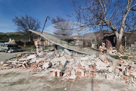 Село Глушник - газова бутилка - взрив - щети