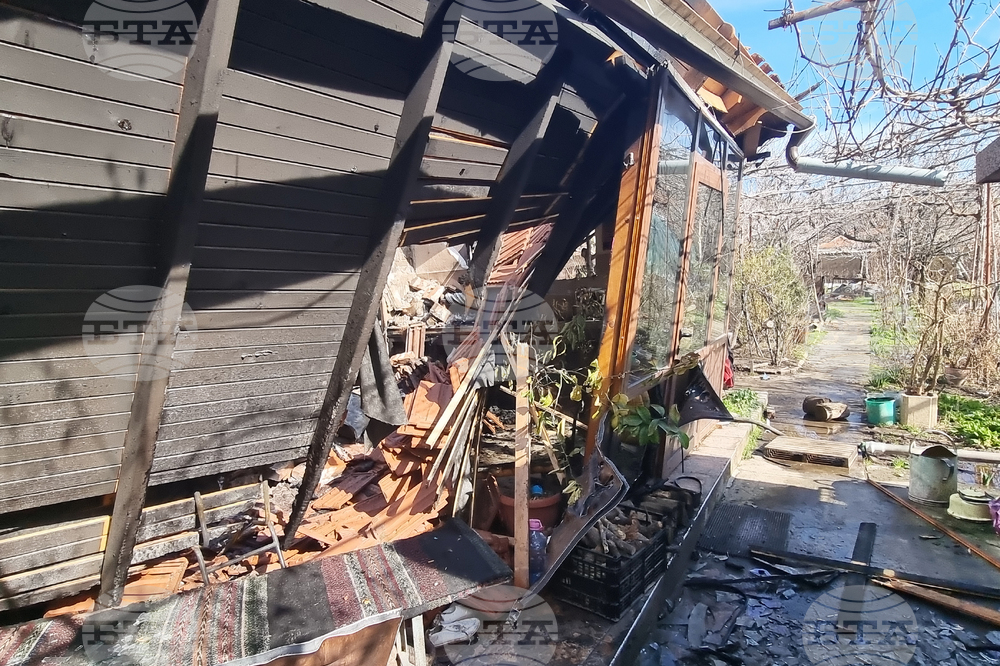 Село Глушник - газова бутилка - взрив - щети