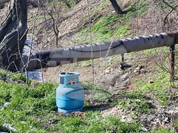 Село Глушник - газова бутилка - взрив - щети