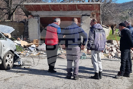 Село Глушник - газова бутилка - взрив - щети