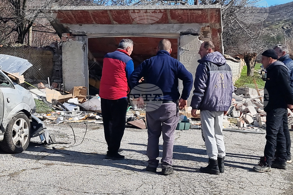 Село Глушник - газова бутилка - взрив - щети