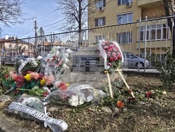 Панагюрище - паметна плоча „Васил Левски“ - почит