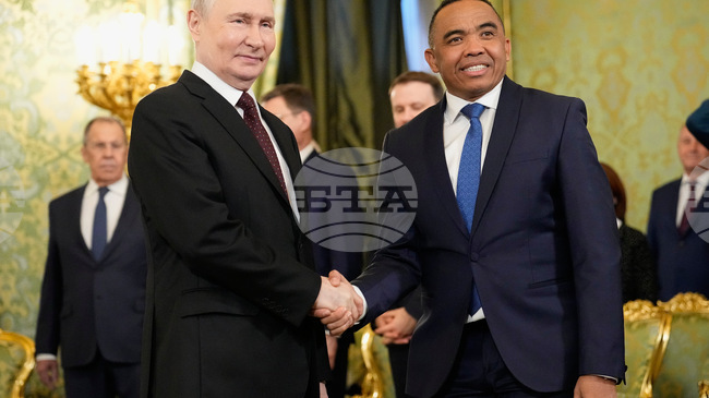 Путин прие временния президент на Мадагаскар в Москва