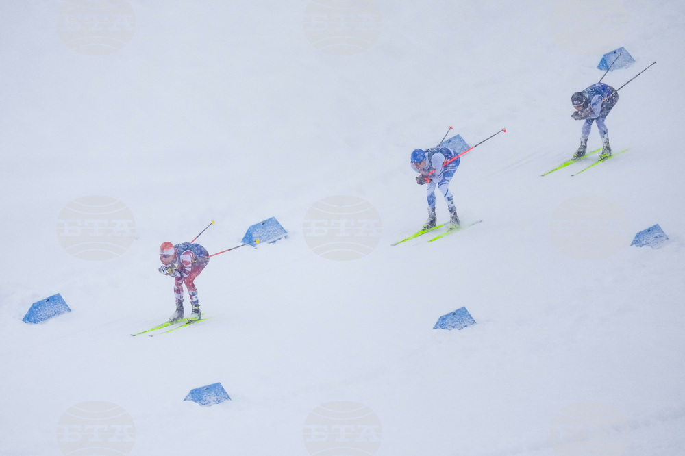APTOPIX Milan Cortina Olympics Nordic Combined
