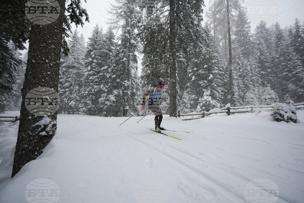 APTOPIX Milan Cortina Olympics Biathlon