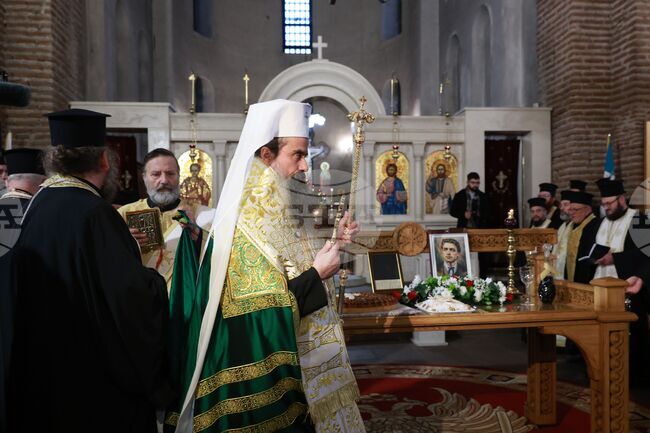 Патриарх Даниил отслужва панихида за 153 години от кончината на Васил Левски в столичния храм „Св. София - Премъдрост Божия“
