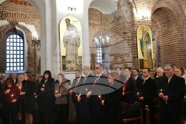Храм „Света София“ - Васил Левски - панихида