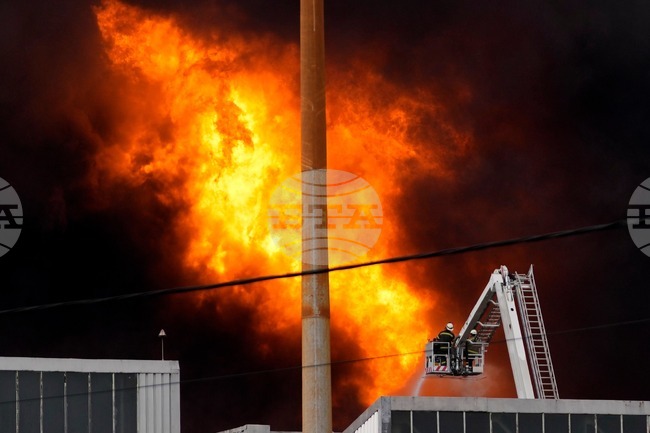 South Africa Chemical Factory Fire