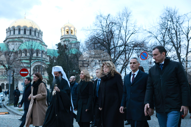 Литийното шествие - Васил Левски