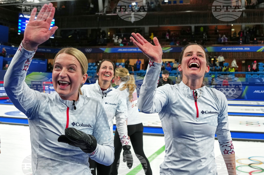 APTOPIX Milan Cortina Olympics Curling