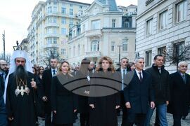 Литийното шествие - Васил Левски