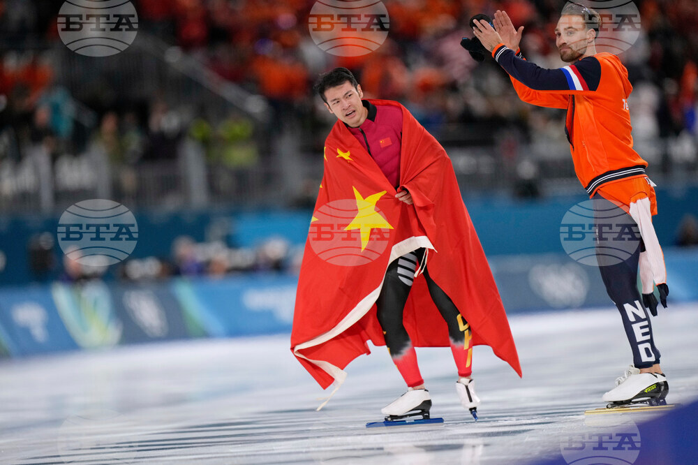 APTOPIX Milan Cortina Olympics Speedskating