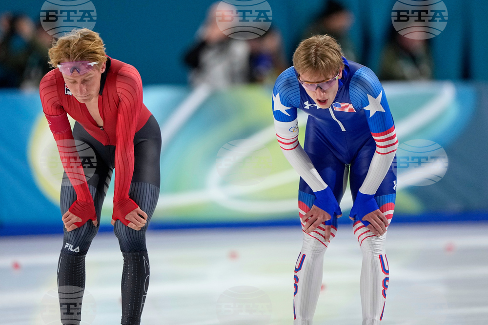 APTOPIX Milan Cortina Olympics Speedskating