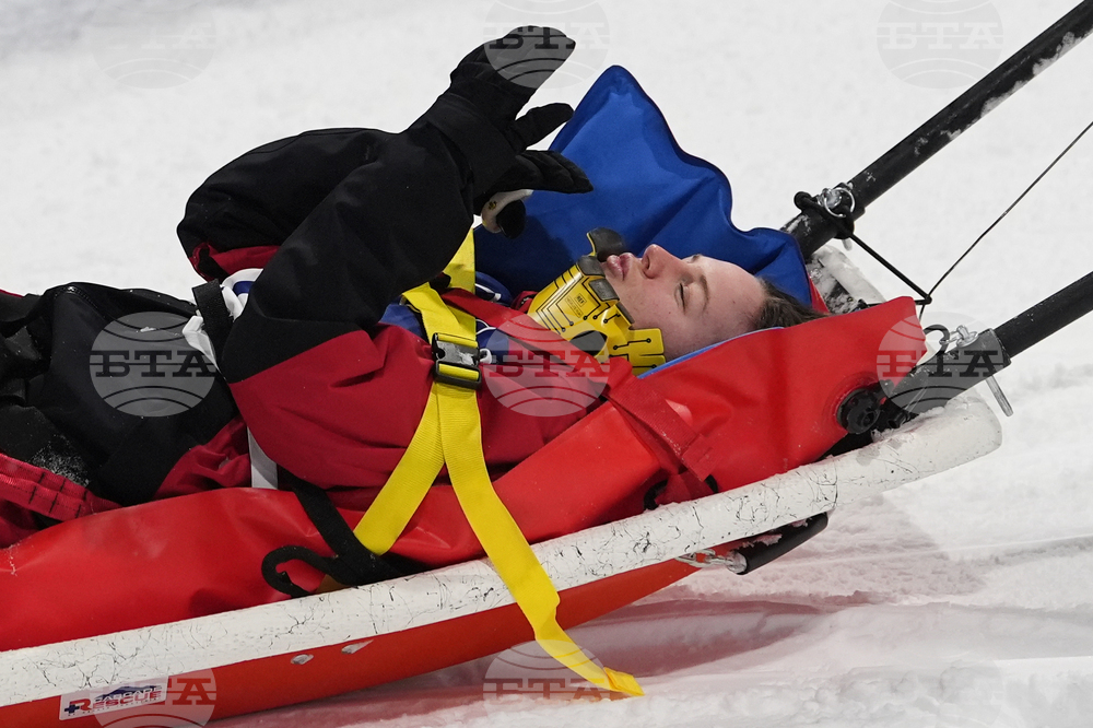 APTOPIX Milan Cortina Olympics Freestyle Skiing