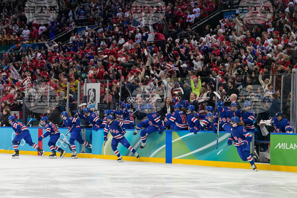 APTOPIX Milan Cortina Olympics Ice Hockey